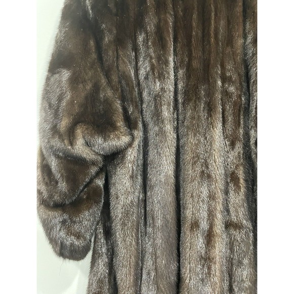 Womens Turansky Furs West Hartford‎ Full Length Mink Coat Size 14 16 XL - Picture 10 of 13